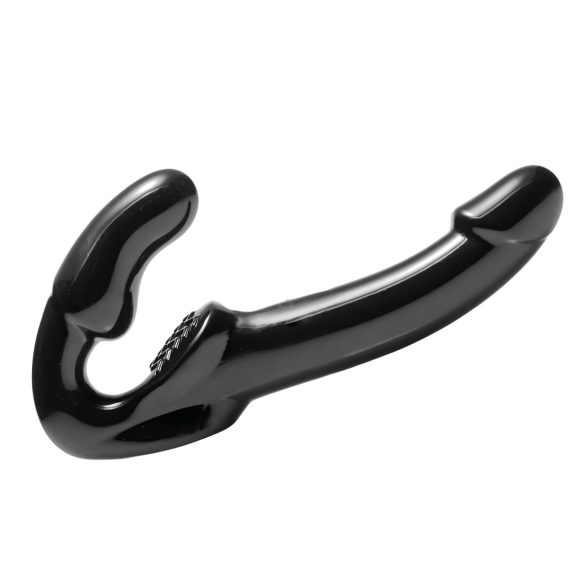 Strap U Revolver - kinnitusega dildo ilma rihmata (must)