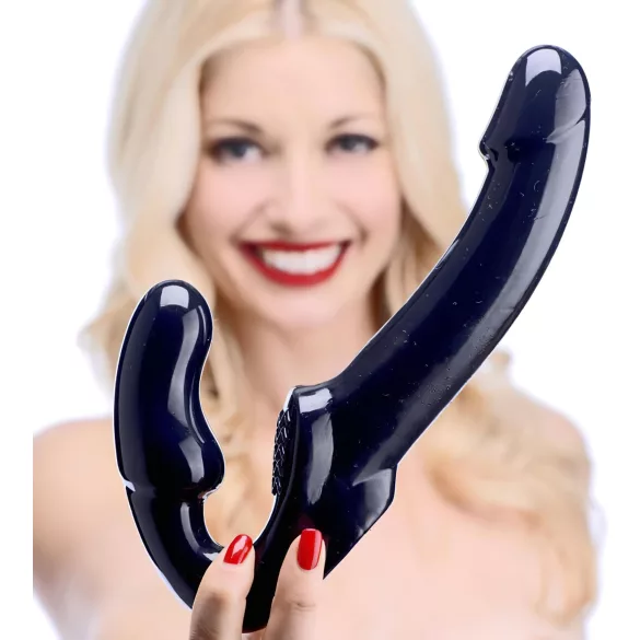 Strap U Revolver - strapoon dildo ilma rihmadeta - must