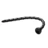 Hosed Swirl - peen anaal dildo - must - 18 cm