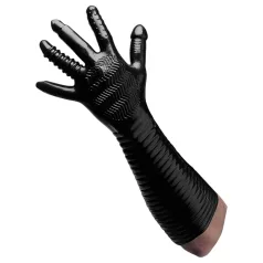   XR Brands - Pleasure Fister - tekstuuriga rusikakinnas (must)