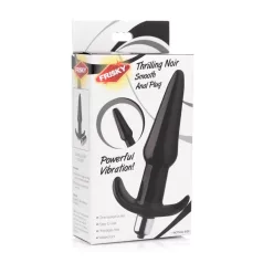 Frisky Smooth - anaalsekstimulaator vibraator - must