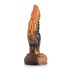Creature Cocks Ravager - tekstuuriga silikoondildo - 20cm (oranž)