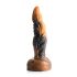 Creature Cocks Ravager - tekstuuriga silikoondildo - 20cm (oranž)