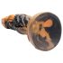 Creature Cocks Ravager - tekstuuriga silikoondildo - 20cm (oranž)