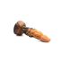 Creature Cocks Ravager - tekstuuriga silikoondildo - 20cm (oranž)