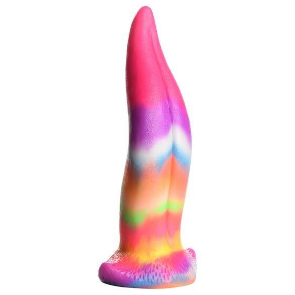 Creature Cocks Tongue - helendav silikoonist dildo - 21cm