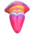 Creature Cocks Keeleke - helendav silikoon dildo - 21 cm