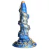Creature Cocks Kraken - spiraalne dildo kaheksajala käega - 21 cm - kuld-sinine