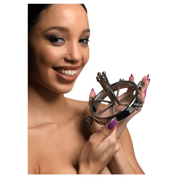 XR Brands Oculus - anaalitüübel roostevabast terasest - hõbedane