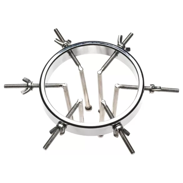 XR Brands Oculus - anaalitüübel roostevabast terasest - hõbedane