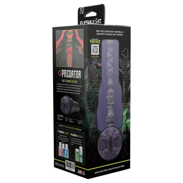 Fleshlight Fantasy Predator - fantaasia kunstvagina masturbaator (lilla)