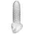 Perfect Fit - Fat Boy Checker Box - peenisekate (15 cm, valge)