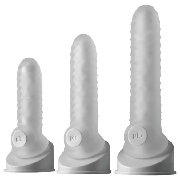 Perfect Fit - Fat Boy Checker Box - peenisekate (15 cm, valge)
