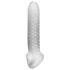Perfect Fit - Fat Boy Checker Box - peenisekate (19 cm, valge)