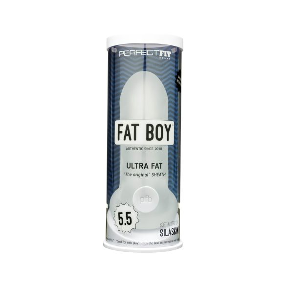 Fat Boy Original Ultra Fat - peenisehülss (15cm) - valge
