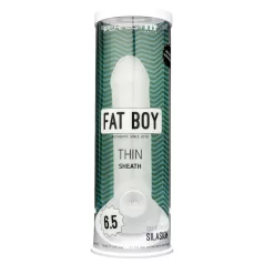 Perfect Fit - Fat Boy Thin - peenisehülss (17 cm, valge)
