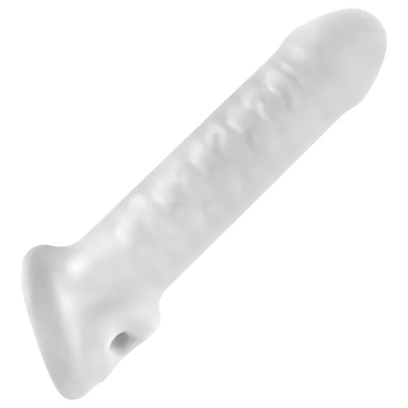Perfect Fit - Fat Boy Thin - peenisehülss (17 cm, valge)