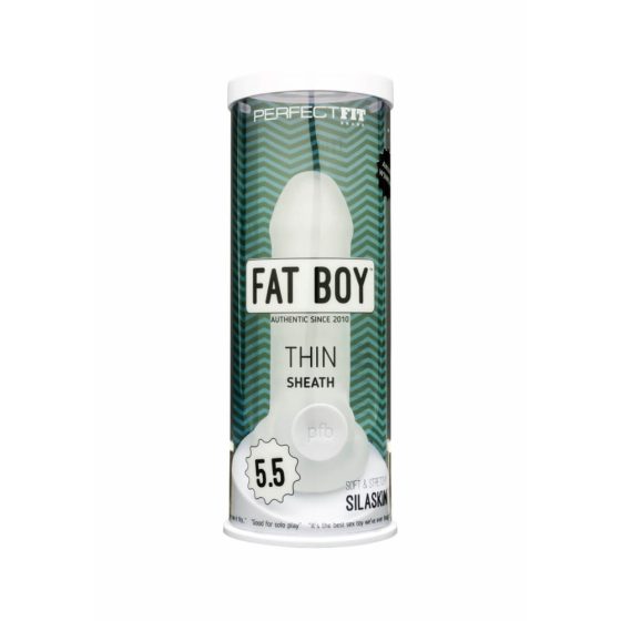 Fat Boy Thin - penis sheath (15cm) - milk white