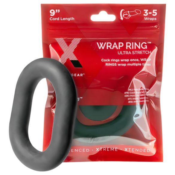 Perfect Fit Ultra Wrap 9 - paks must rõngas - must (22cm)