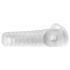 Perfect Fit Breeder - avatud peenisemansett (valge)