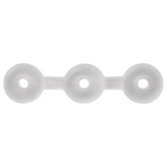 Perfect Fit Triple - peeniseringide komplekt - valge