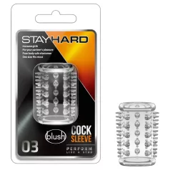 Stay Hard - peenise mansett väikeste ogadega - läbipaistev