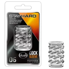 Stay Hard - peenisemansett mustriga - läbipaistev