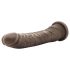 Dr. Skin 8,5 - realistlik dildo iminapaga - pruun (20,5cm)
