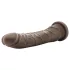 Dr. Skin 8,5 - iminapaga elutruu dildo (pruun, 20,5 cm)