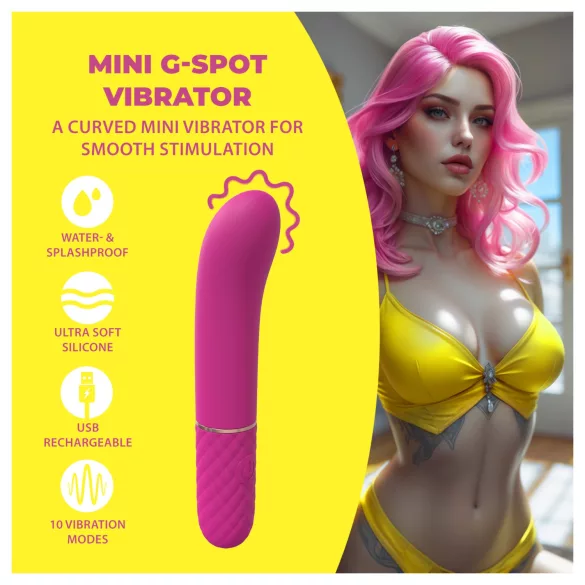 Loveline - mini G-punkti vibraator (roosa)