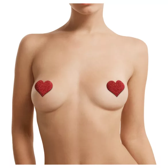 Le Désir - nibukleepsude komplekt - 3 paari - punane