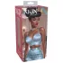 XKIN Beauty Queen Lulu - elutruut kunstvagiina masturbaator (tume naturaalne)