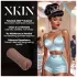 XKIN Beauty Queen Lulu - elutruut kunstvagiina masturbaator (tume naturaalne)