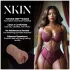 XKIN Next Door Amani - elutruust kunsttupest masturbator (tume naturaalne)