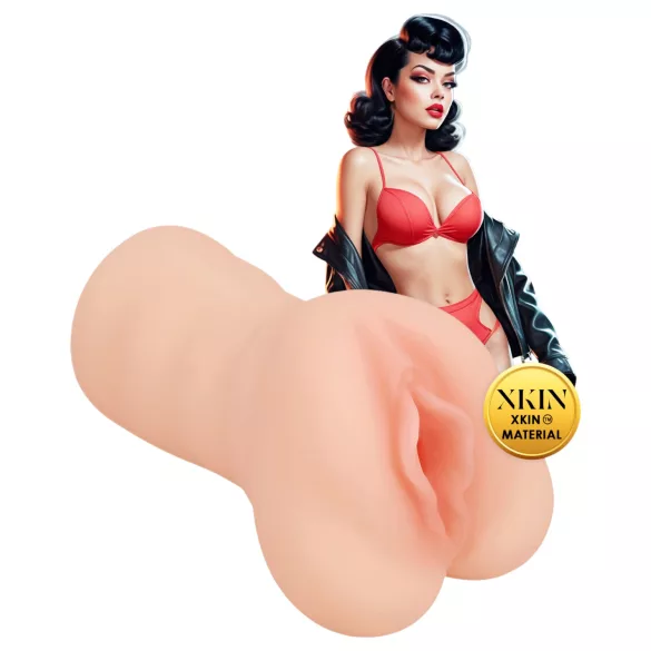 XKIN Greaser Girl Misty - elutruus kunstvagiina masturbaator (naturaalne)