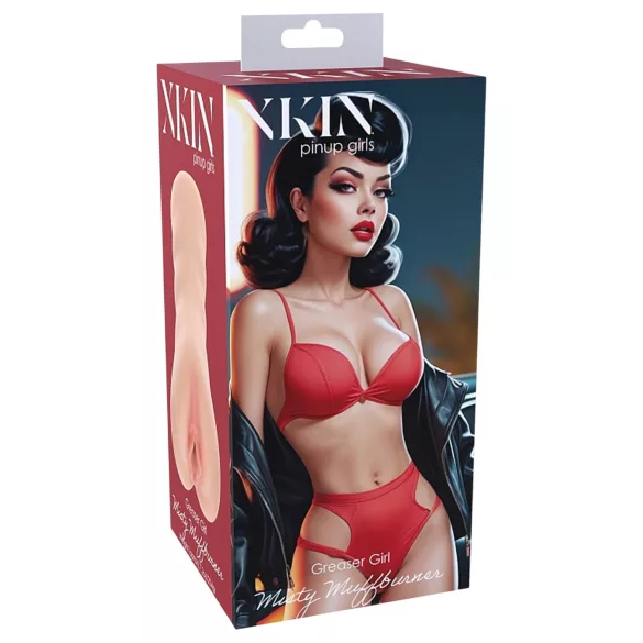 XKIN Greaser Girl Misty - elutruus kunstvagiina masturbaator (naturaalne)