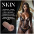 XKIN Eternal Asha - elutruust silikoonist masturbaator-pepp (naturaalne)