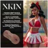 XKIN Cheerleader Cherry - elutruudne kunstvagiina masturbaator (tume naturaalne)