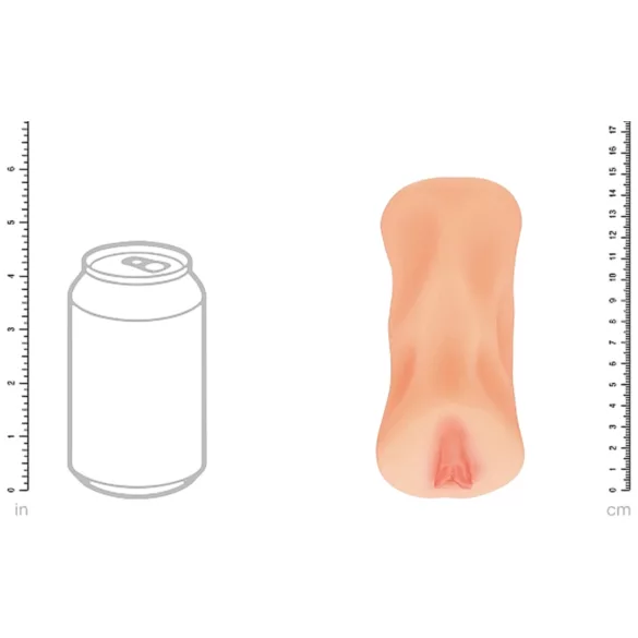 XKIN Bartender Sasha Slippernip - elutruu kunsttupp-masturbator (naturaalne)