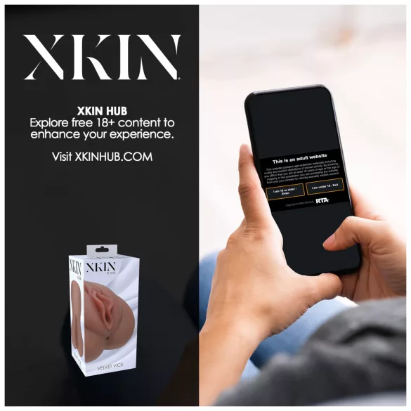 XKIN - elutruu kunstvagiina - L (tume naturaalne)