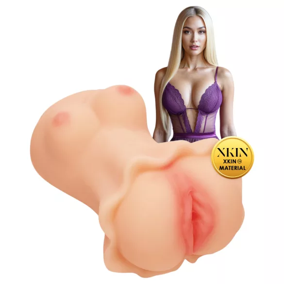 XKIN Enchantment Elise - elutruu kunsttupe masturbator (naturaalne)