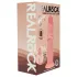 RealRock - topelttihe realistlik dildo (naha toon) - 15,5 cm