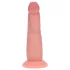 RealRock - topelttihe realistlik dildo (naha toon) - 15,5 cm