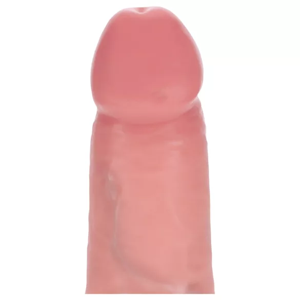 RealRock - topelttihe realistlik dildo (naha toon) - 15,5 cm