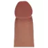 RealRock - topelttihedusega naturaalne dildo (päevitunud) - 15,5 cm