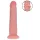 RealRock - topelttihe realistlik dildo (nahatooni) - 18,5 cm