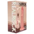 RealRock - topelttihe realistlik dildo (nahatooni) - 18,5 cm