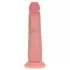 RealRock - topelttihe realistlik dildo (nahatooni) - 18,5 cm