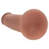 RealRock - topelttihedusega elutruu dildomassaaž (päevitunud) - 18,5 cm