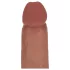 RealRock - topelttihedusega elutruu dildomassaaž (päevitunud) - 18,5 cm